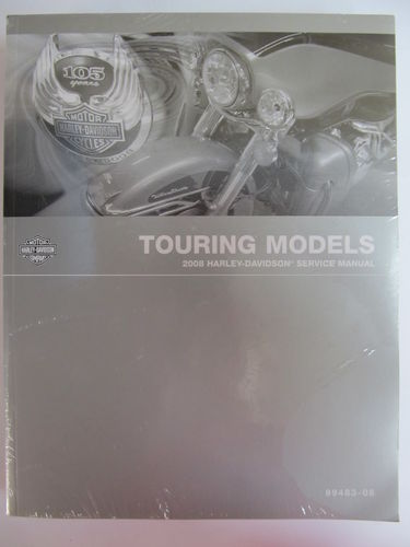 HARLEY-DAVIDSON SERVICE MANUAL 2008 TOURING MODELLE 99483-08 ENGLISCHE AUSF.